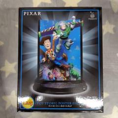 で*ん様 PIXAR トイ・ストーリー 1番くじラストワン ポスターフィギュア PIXAR トイ・ストーリー ポスターフィギュア Happyくじ ラスト