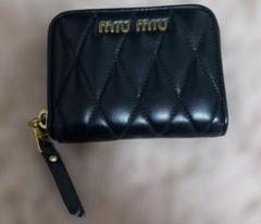 ✨極美品✨ミュウミュウ　マトラッセ　キルティング　コインケース　小銭入れ 美品 miumiuミュウミュウ ハートコインケース 小銭入れ キー