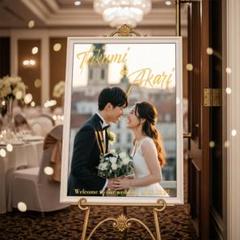 ウェルカムボード パネル 結婚式 ウェルカムスペース ウエディング 035