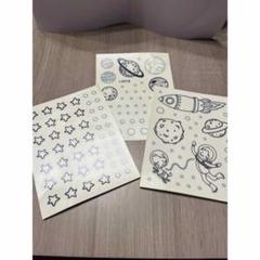 残り1点⭐️ウォールステッカー 壁 天井 蓄光ステッカー 光る星 月 星空観察