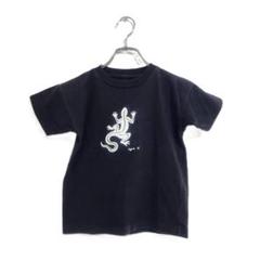 アニエスベー 半袖Tシャツ 黒 S カジュアル SF64 TS レザールTシャツ