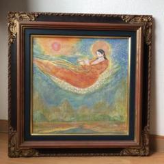 金森良泰、【日月星翔】、希少な大判額装用画集より、美品、日本