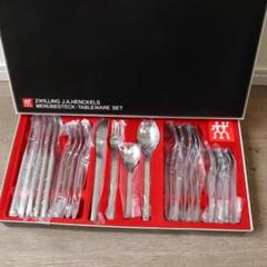 【未使用品】ヘンケルス　HENCKELS　カトラリーセット　24本　6客分 最終価格です！【未使用品】ツヴィリング ヘンケルス