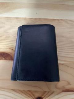 無印良品植物由来の原料を使った　三つ折り財布 黒 無印良品 三つ折り財布 黒 - メルカリ