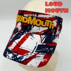 【LOUD MOUTH】サンバイザー　ゴルフ　帽子　派手柄　ユニセックス