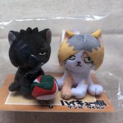 ハイキュー!! ゲンガタイカン　ぬいぐるみセット 研磨ネコ・黒尾ネコ