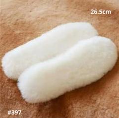 26.5cm　羊毛 　100％　 靴　 モコモコ　ぽかぽか