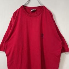 USA製　90s トミーヒルフィガー　ワンポイントプリント古着Tシャツ L J1