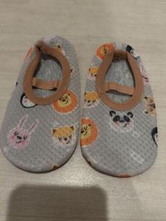 子供用動物柄メッシュスリッパ