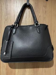 PELLE MORBIDA ペッレ　モルビダ黒 レザー ビジネスバッグのサムネイル