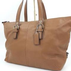 美品✨ コーチ ショルダーバッグ 2way ミニボストン レザー