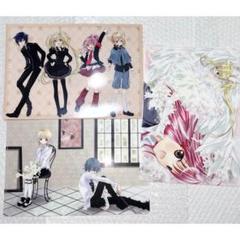 しゅごキャラ まとめ売り クリアファイル18枚 2枚(2種)入り‪✕‬9