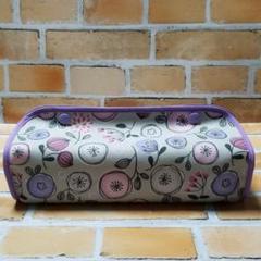★☆★ハンドメイド★ボックスティッシュカバー★そばかす　花柄　グレー系