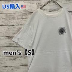 ●T50【US輸入】プリント 半袖 Tシャツ ホワイト系 men's【S】