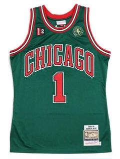 【販売終了レア】デリックローズ ユニフォーム NBA Mitchell&Ness
