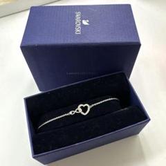 Swarovski シルバーブレスレット ハート