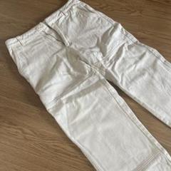 stussy ホワイト デニム レディース
