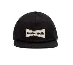 Wasted youth 5 PANEL SNAPBACK CAP キャップ 黒のサムネイル