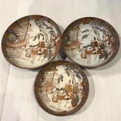 九谷焼　土井製　茶碗　大中小　陶器　３点おまとめ　日用品　和柄 九谷焼 土井製 茶碗 大中小 陶器 3点おまとめ 日用品 和柄