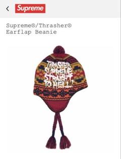 2025年最新】supreme thrasher earflapの人気アイテム - メルカリ