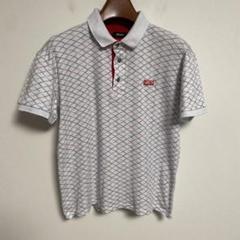HUGO BOSS ヒューゴボス ダイヤモンドパターン ポロシャツ L