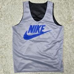 希少 リバーシブル M NIKE タンクトップ メッシュ バスケ ランニング 黒