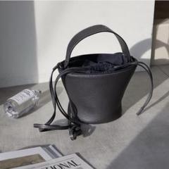 ayako bag アヤコバッグ　フリンジ　パケットバッグ　本革　バケツ　黒 Fringe Bucket Bag/BLACK | ayako