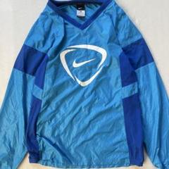 NIKE ナイキ M ピステ 長袖 ナイロンジャケット 青 ブルー