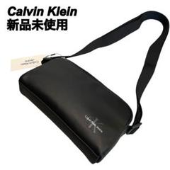 Calvin Klein【新品】ショルダー&カメラバック　CKロゴ　ブラック
