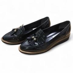【DIANA】 極美品　ダイアナ　タッセルローファー　レザー　23cm DIANA - ダイアナ DIANA レザー 厚底 ローファー 25.5cm