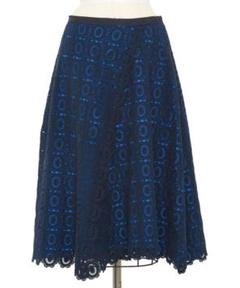 80,300円】春秋ドゥロワーdrawer濃紺スカート 学校行事
