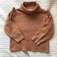 新品タグ付き‼︎misha&puff タートルネック 5y ミーシャアンドパフ Misha & Puff - 【送料込】misha&puff 花鉄 タートルネックの