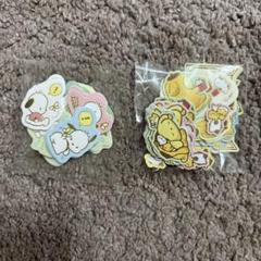 サンリオ　フレークシール　ポチャッコ　ポムポムプリン