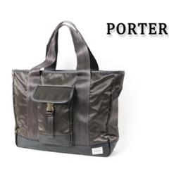 【新品・未使用品✨】【PORTER x SAC'S BAR】 トートバッグ A4 PORTER - 【新品・未使用品✨】【PORTER x SAC'S BAR】 トート