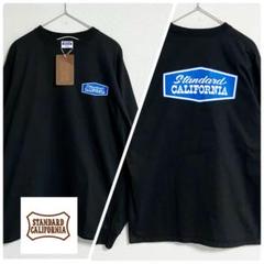 新品　タグ付き　STANDARD CALIFORNIA ブラック ロンT XL