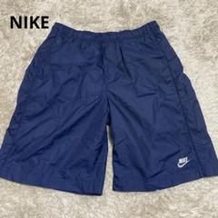 NIKE ナイキ　ショート　ハーフパンツ　水陸両用　刺繍　ネイビー　140