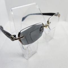 GACKT■サングラス■調光レンズ■リムレス■クリア〜グレー■アウトレット品 GACKT□サングラス□スクエア□リムレス□ブルーグラデーション