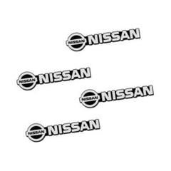 NISSAN 3D ロゴホーンステッカースピーカーデカールステッカーのサムネイル