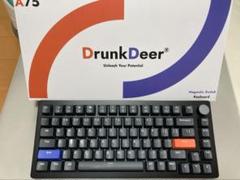 DrunkDeer A75 black ラピットトリガー ゲーミングキーボード
