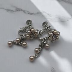 Courrèges クレージュ パール　イヤリング ビンテージ