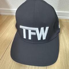 TFWロゴ刺繍ダークグレーキャップ　試着のみ TFWロゴ刺繍ダークグレーキャップ 試着のみ - メルカリ