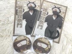 忍たま　ナンジャタウン　雑渡昆奈門　缶バッジ　クリアカード