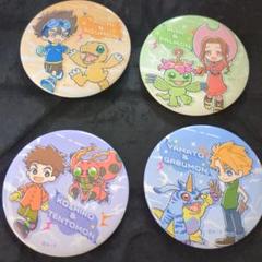 デジモンアドベンチャー 無印 公式 海外限定 缶バッジ 太一 ヤマト ヒカリ 他 デジモンアドベンチャー 無印 公式 海外限定 缶バッジ 太一