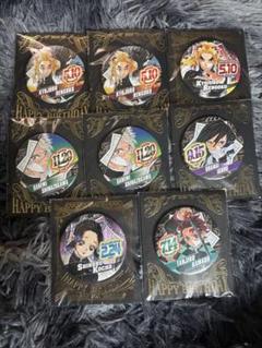 鬼滅の刃　JUMP SHOP バースデー缶バッチ　8点セット
