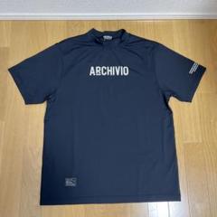 メンズM【ARCHIVIO アルチビオ】モックネックシャツ ブラック