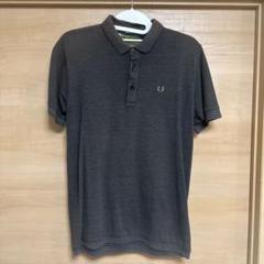 FRED PERRY narifuri グレー ポロシャツ M オリンピック