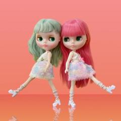 厚底編み上げシューズ(ネオブライスサイズ)のサムネイル