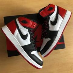 Nike エアジョーダン1 Jordan1 ブラッドライン bloodline