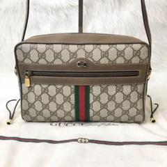 【極美品】GUCCI ショルダーバッグ GGスプリーム シェリーライン