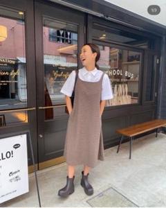 美品♡ ロージーモンスター シャイニーチェックワンピース